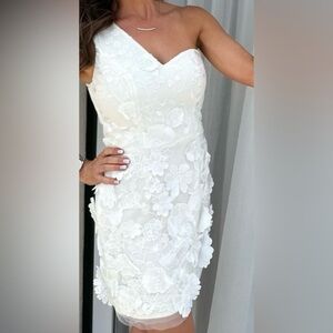 Dress the Population Maddie 3D Floral Dress